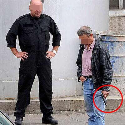 Täter wird von Cobra überwältigt