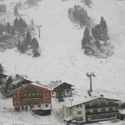 Erster Schnee in Obertauern