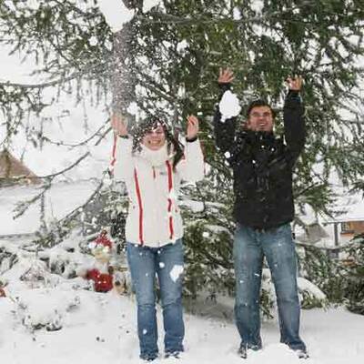 Erster Schnee in Obertauern