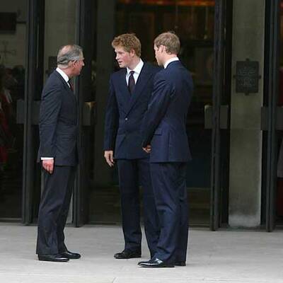 Der Gedenkgottesdienst für Diana