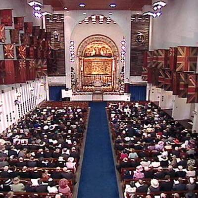 Der Gedenkgottesdienst für Diana