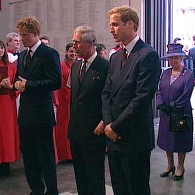 Der Gedenkgottesdienst für Diana