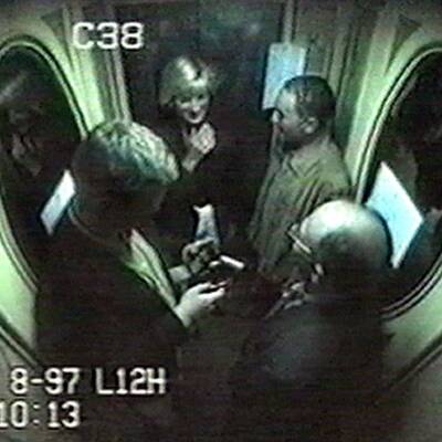 Lady Di kurz vor der Todesfahrt