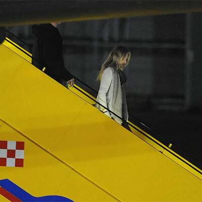 Cameron Diaz in Salzburg gelandet