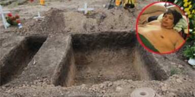 Riesengrab für einen der dicksten Männer der Welt