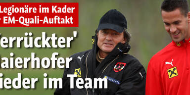 Didi holt Maierhofer zurück ins Team