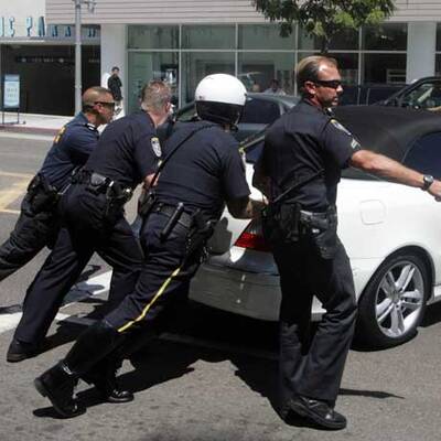 Britneys Auto- und Outfitpanne