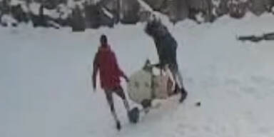 Kitzb&uuml;hel macht Jagd auf Schneemann-Entf&uuml;hrer