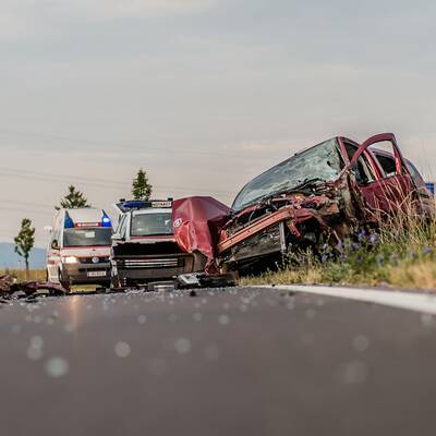 Toter bei Frontal-Crash in Oberösterreich