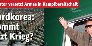Nordkorea versetzt Militär in Bereitschaft