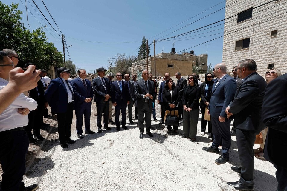 Beschuss im Westjordanland