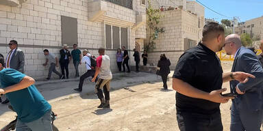 Beschuss im Westjordanland