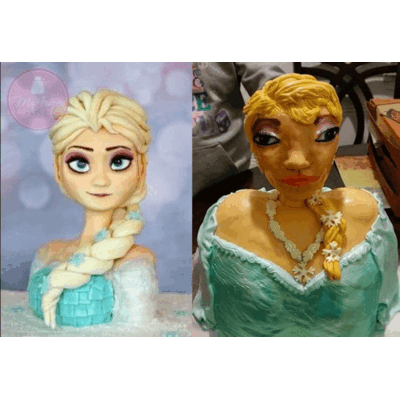 Diese Disney-Torten gingen daneben! 