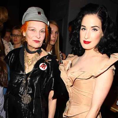 Dita & Pam supersexy bei Westwood-Show