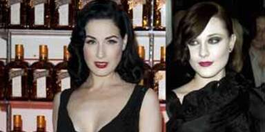 dita von teese, evan rachel wood konsole