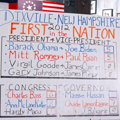 Barack Obama und Bruce Springsteen in Madison / Wisconsin 