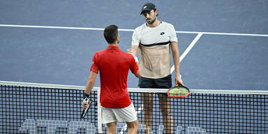 Vacherot gegen Djokovic