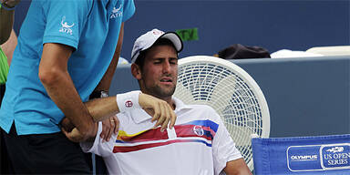 Djokovic gibt im Cincinnati-Finale auf