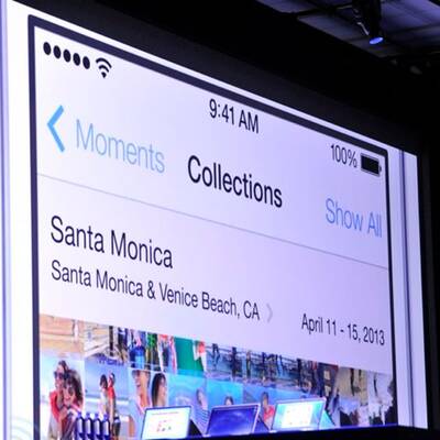 Apple zeigt iOS 7 und Co.