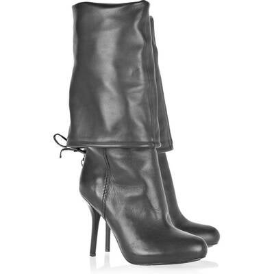 Mode aus Nappa, Velours & Lack