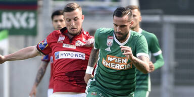 Rapid wird 5. - Ried muss absteigen