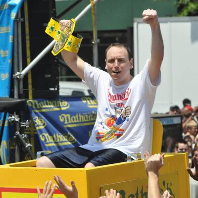 Hot-Dog-Wettessen in New York