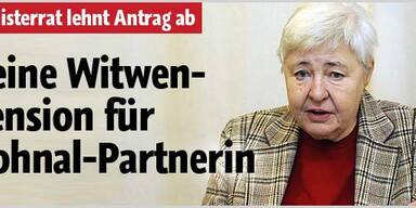 Keine Pension für Witwe von Dohnal