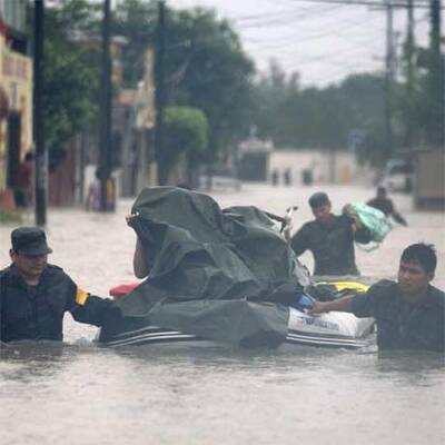 Verwüstungen in Texas und Mexiko