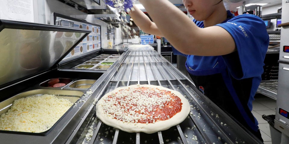 Pizza-Riese Domino's ab sofort in Österreich