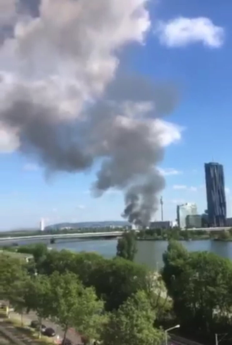 Inferno auf Donauinsel: ''Sansibar'' komplett abgebrannt