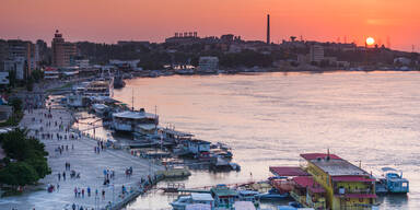 Donau in Rum&auml;nien