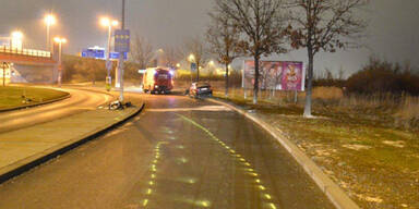 26-Jähriger prallt gegen Lichtmast