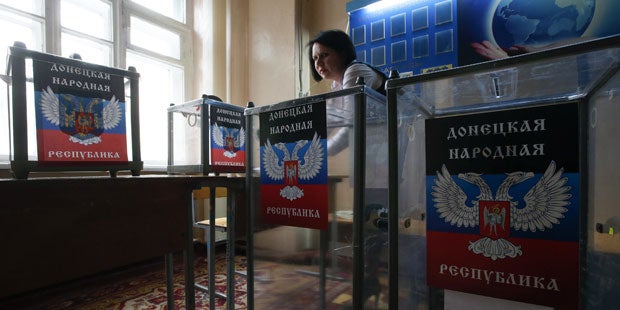 Donezk: Stadler als Wahl-Beobachter