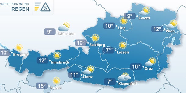 Der Frühling kommt auf Kurzbesuch