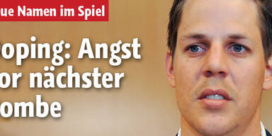 Doping: Angst vor nächster Bombe