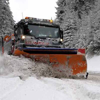 Schnee in Österreich