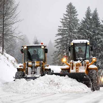 Schnee in Österreich