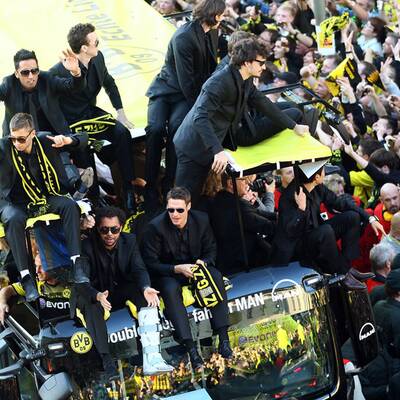 Dortmunds wilde Double-Party