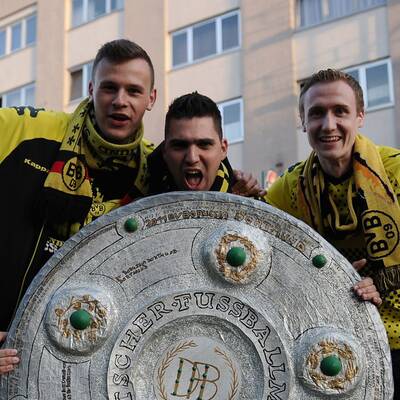 Dortmunds wilde Double-Party