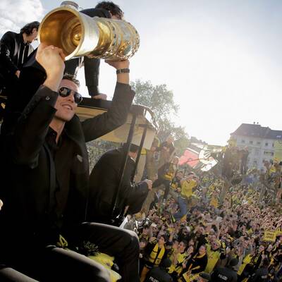 Dortmunds wilde Double-Party