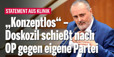 „Konzeptlos“ – Doskozil schießt nach OP gegen eigene Partei