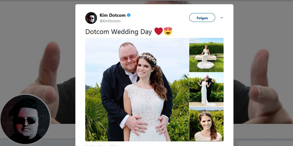 Kim Dotcom: Hochzeit und Milliardenklage