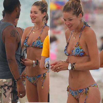 Doutzen Kroes: Sexy Strand-Nixe