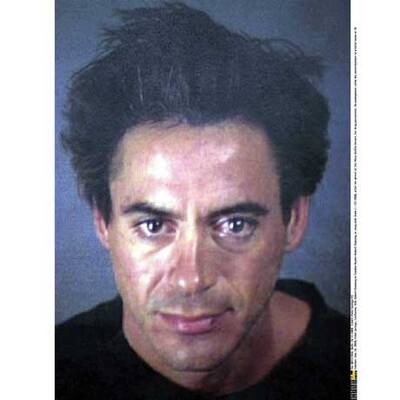 Polizeifotos von Stars