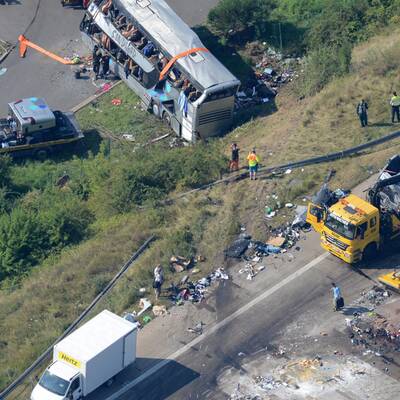 Dresden: Tote bei Busunglück