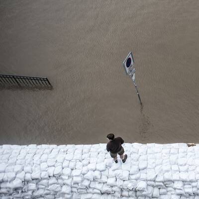 Deutschland versinkt im Hochwasser