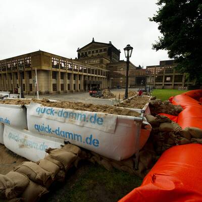 Deutschland versinkt im Hochwasser