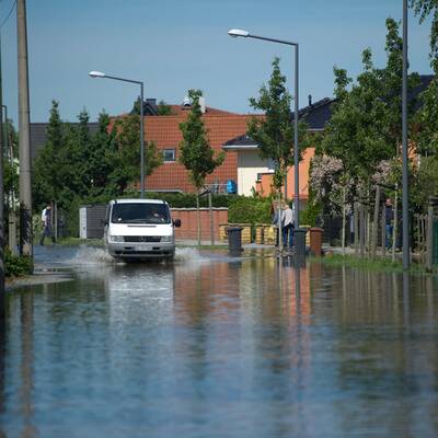 Deutschland versinkt im Hochwasser