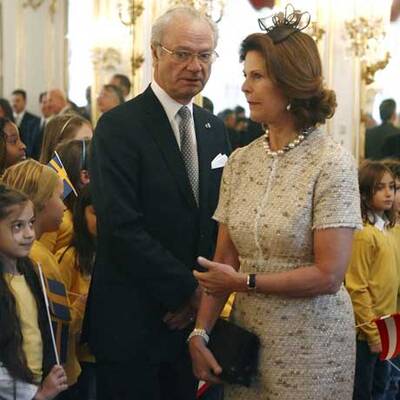 König Carl XVI. Gustaf und Königin Silvia in Wien