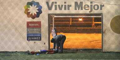 Fußball-Match: Sieben Burschen erschossen